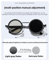 Rotating Neutral Density Filter Polarized Sunglasses