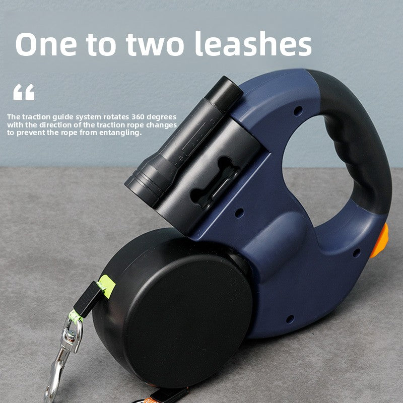 Tangle-Free Dual Dog Leash