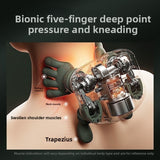 Wireless Shoulder Neck Massager with Heat Therapy