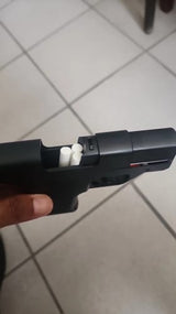 Gun Shaped Lighter & Cigarette Case
